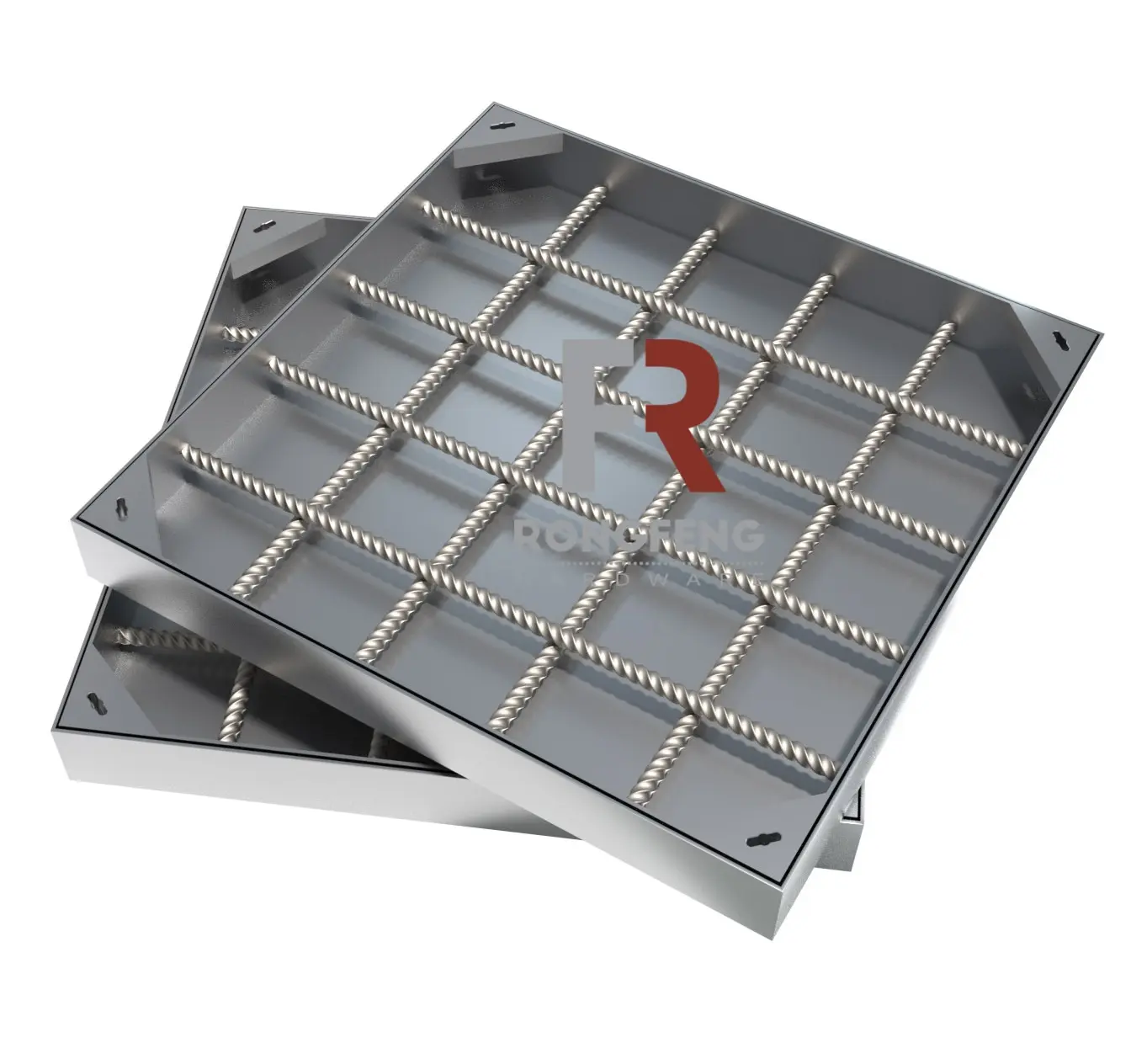 Invisible Rectangle Sewer Stainless Steel Manhole Cover