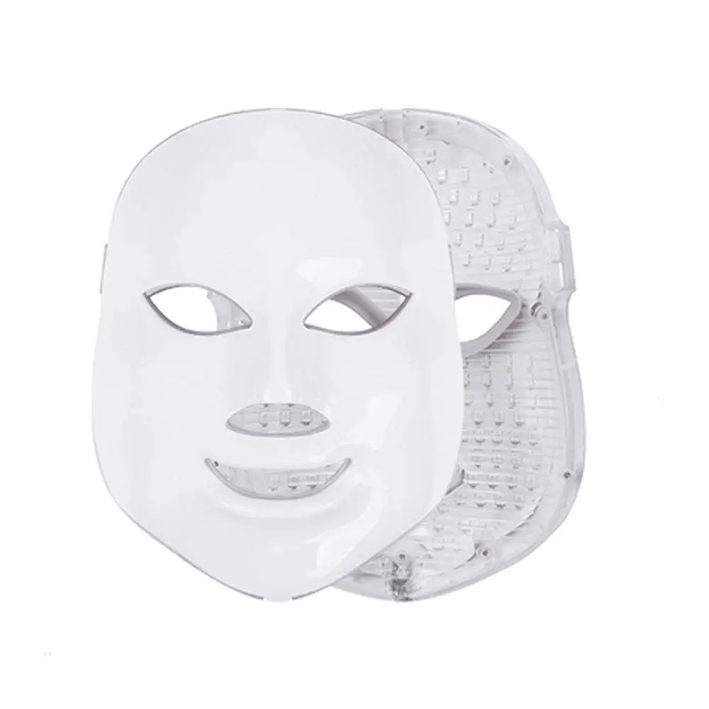 Professional Beauty Care Equipment 7 Colors LED Phototherapy Beauty Mask PDT Facial Machine Light Up Therapy LED Face Mask