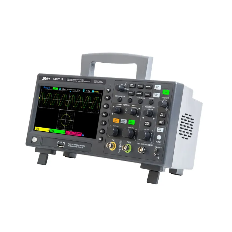 digital oscilloscope price low 2 channel SA62D15/SA62D10/SA62C15/SA62C10