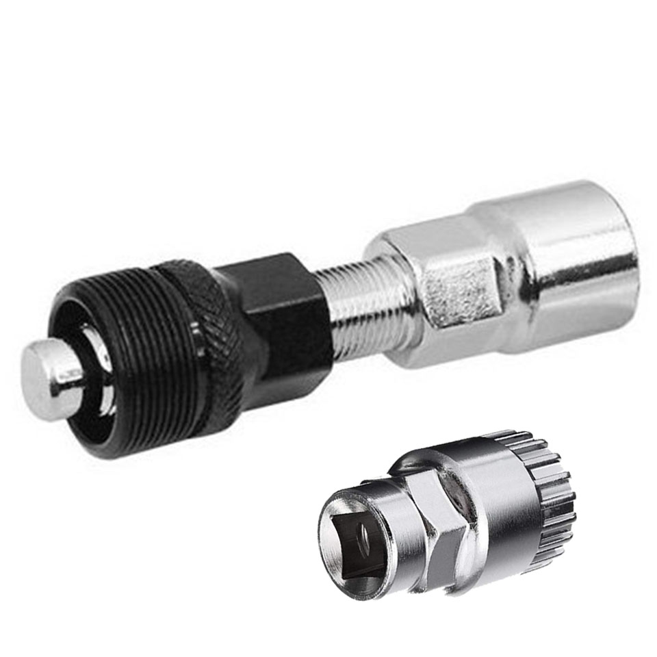 Bicycle Bikes Crank Wheel Extractor Bottom Bracket,Cycling Mountain Crankset Pedal Remover Repair Tool for Bicycle Tools