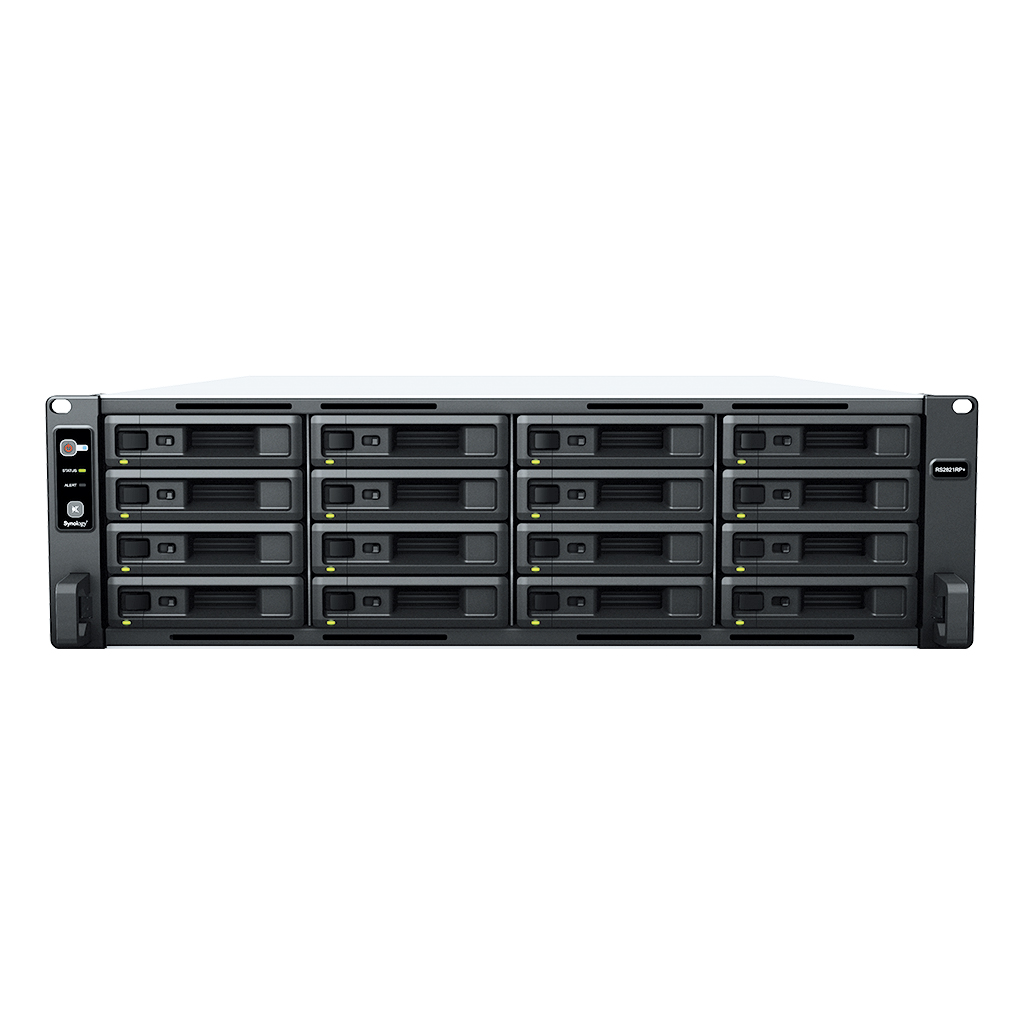 Новая синологическая стойка RS2821RP + 16-отсек 3U с резервным источником питания NAS