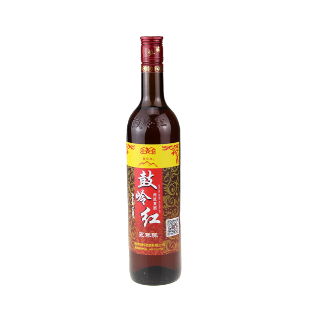Старое вино Fujian Guling 740MLX6 пятилетнее вино Chen Min Pai