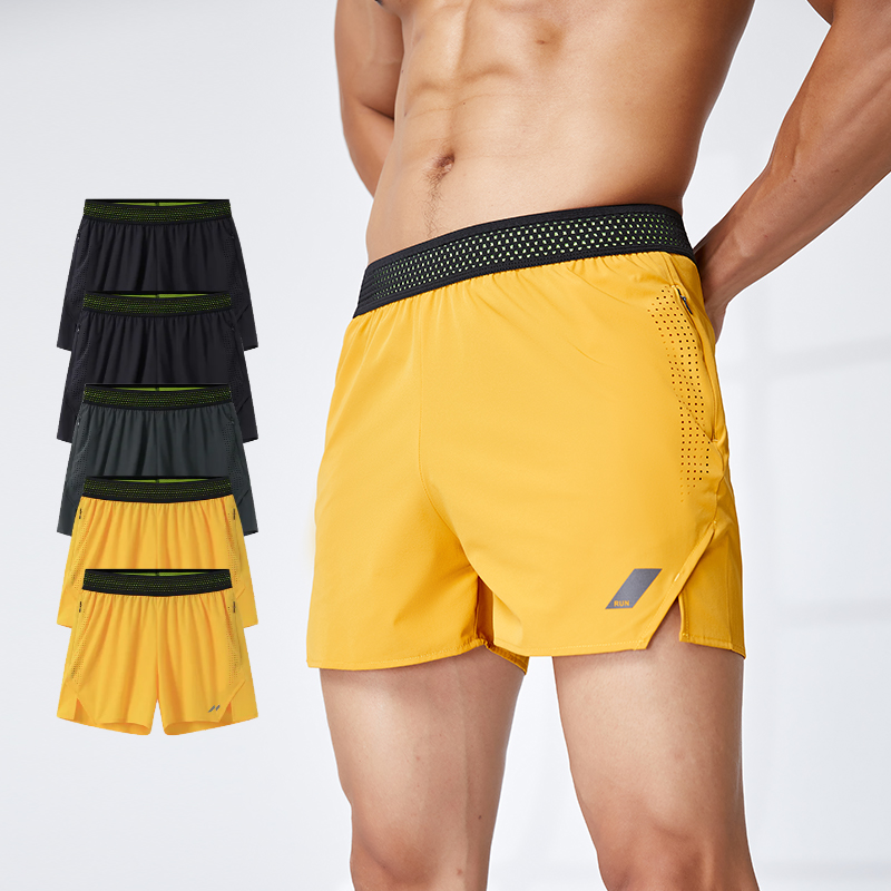 Men's Quick-Drying Nylon Sports Shorts Customizable Logo Gym Wear Activewear XL Size Running Training Sweatpants