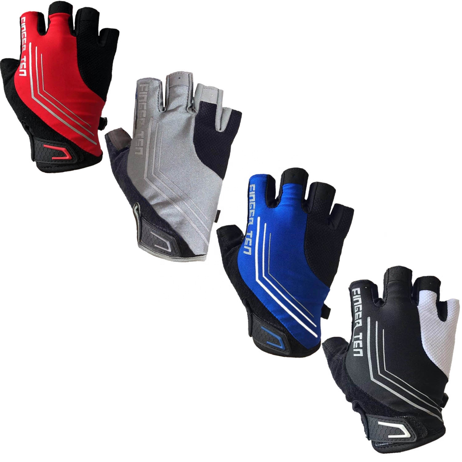 OEM High quality Custom Logo Bicycle Gloves for Men Women Half Finger Cycling Glove Motorcycle Mountain Bike Fitness Gloves