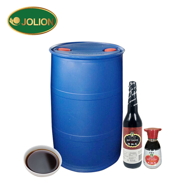 JOLION Factory Glass Bottle Packaging Cooking Recipes Private Label Superior Natural Fermented Halal Chinese Black Soy Sauce
