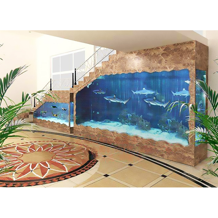 Роскошный декоративный фон для аквариума Grand Villa Hotel, аквариум для рыб, 2000 л акрил @