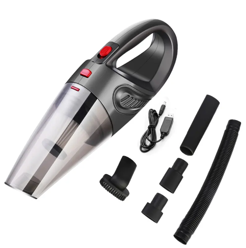 BK-0065 Portable Wired/Cordless Handheld Auto Vacuum Cleaner 12V Mini Car Vacuum Cleaners for Car Interior Cleaning