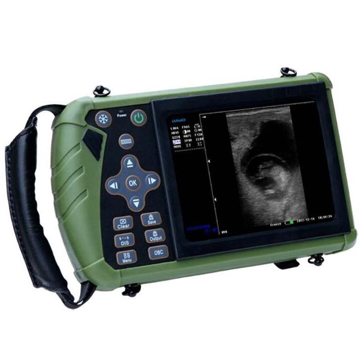 Portable Full Digital Veterinary 5.6 Inch LCD Display Handheld Pet Ultrasound Machine for Animals