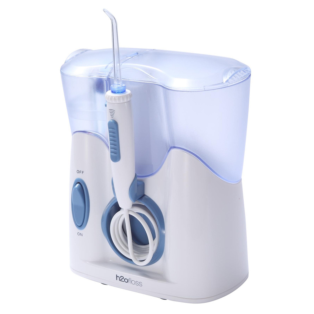 Super Quiet Design 12 Multifunctional Tips 800ml Capacity Professional Countertop Oral Flosser Irrigator Dental Water Flosser