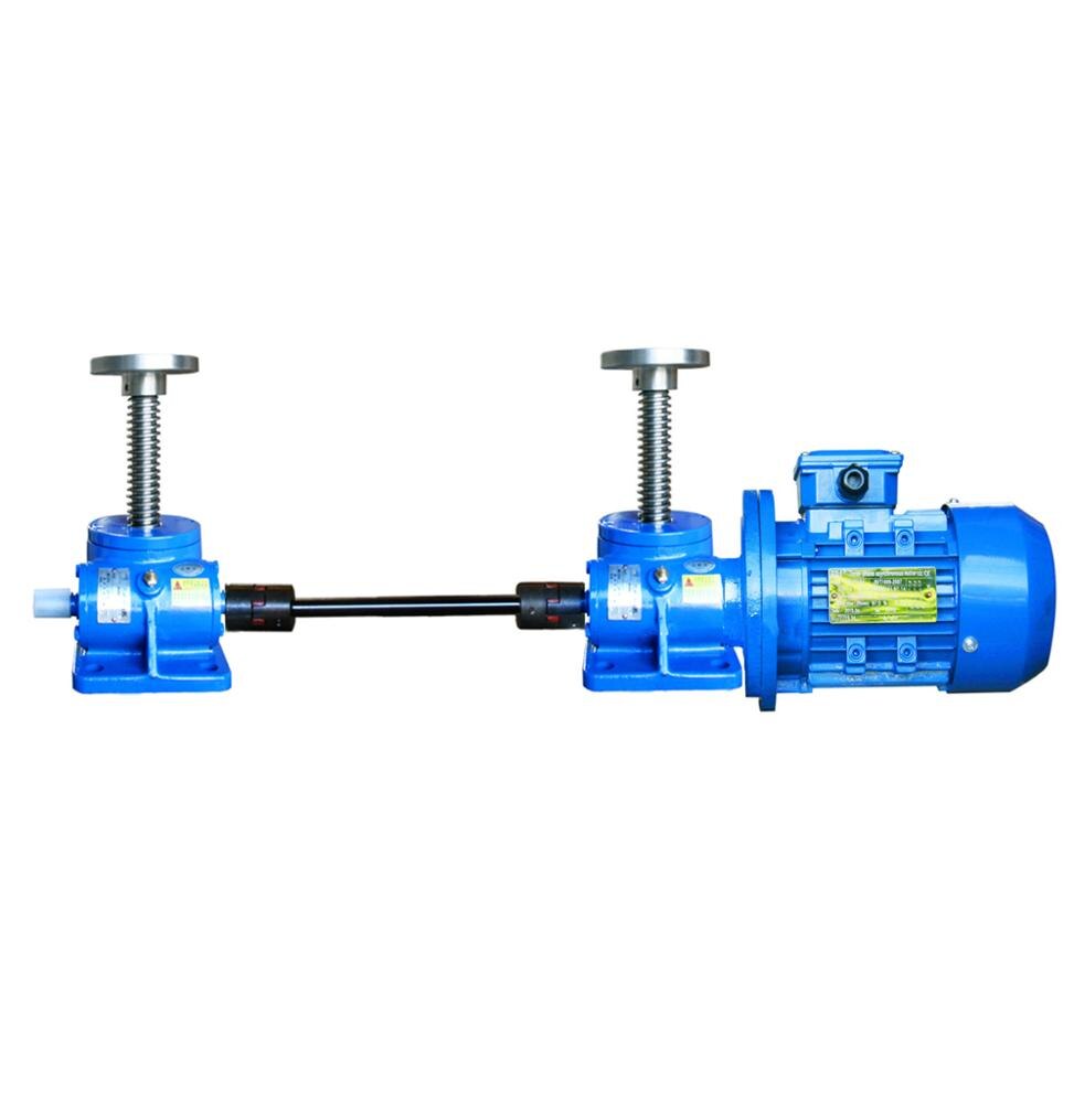 high quality Screw lifter SWL hand operated electric screw jack turbine worm reducer small screw jack stands supplier