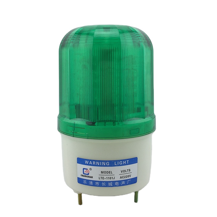 LTE-1101 Поворотная сигнальная лампа DC12v/24v AC110v/220v проблесковый маячок Предупредительная Оборотная сигнальная лампа
