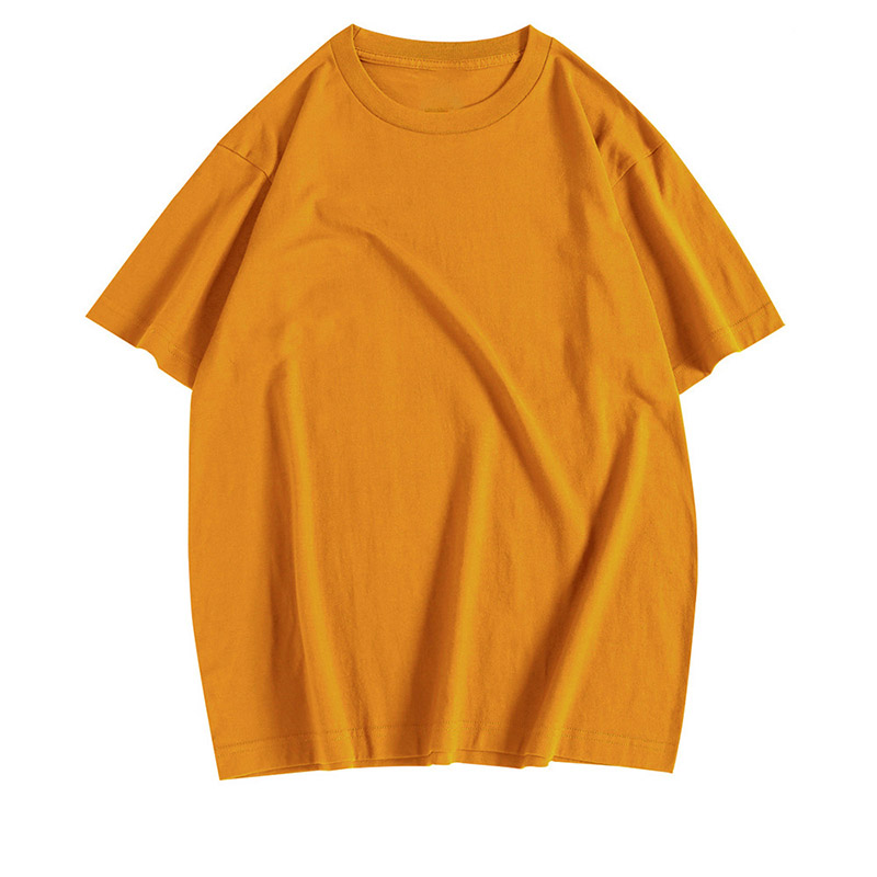 cotton short sleeve women's crew neck solid blank basic gym t shirt sport men 100% cotton fitness casual t-shirt