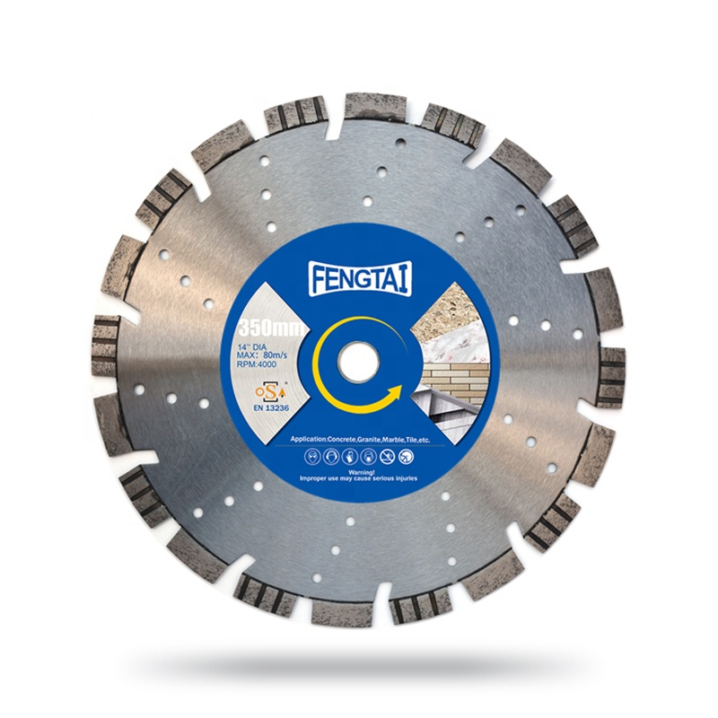 14 "Turbo сегментированные общего назначения бетон алмазной пилой, кирпич, каменной кладки.