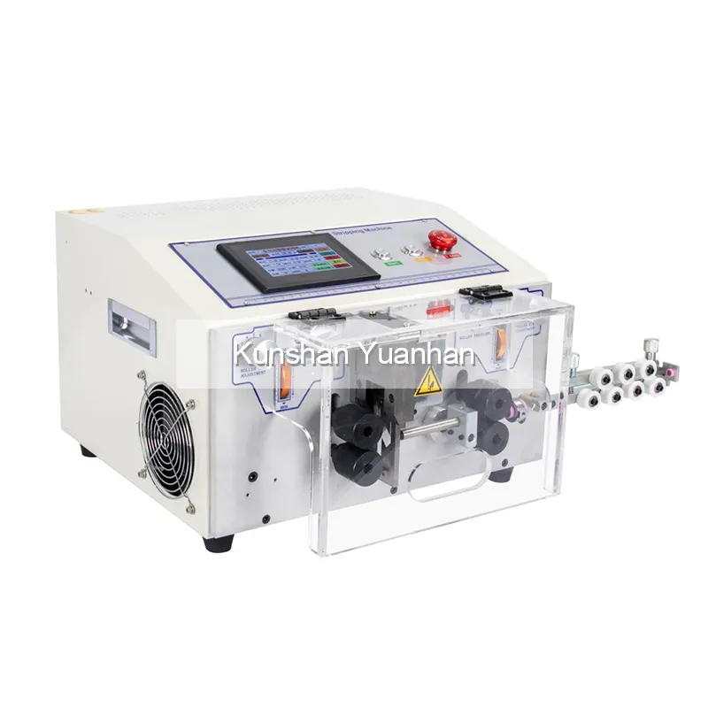 Automatic Cable Cutting Machine YH-BSD Automatic Computer Easy Operate Touch Screen Cable Wire Stripping Cutting Machine