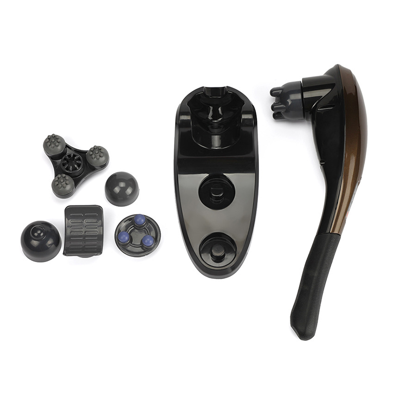 Battery Powered Back Massager Deep Tissue Cordless Percussion Therapeutic Handheld Massager for Muscle Back Neck Shoulder