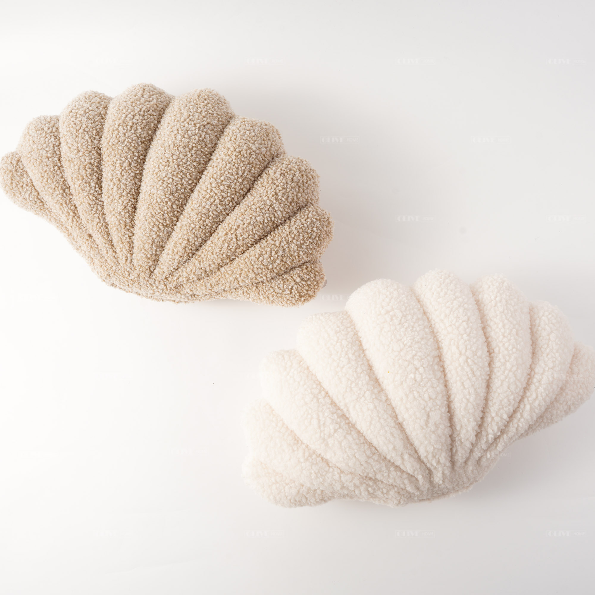 Seashell Shell Cushion Soft Home Decorative Pillow Plush Sofa Baby Kid Room Decor decorating Accent Custom Ornament Throw Pillow