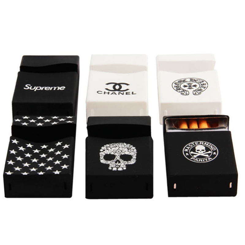 Factory Outlet Silicone Cigarette Case Cover New Design Soft Protection Silicone Cigarette Case Cigarette Case cover