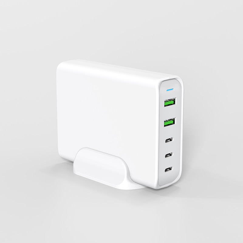 110w usb type c charger portable usb c PD PPS 5 port desktop charger for phone laptop