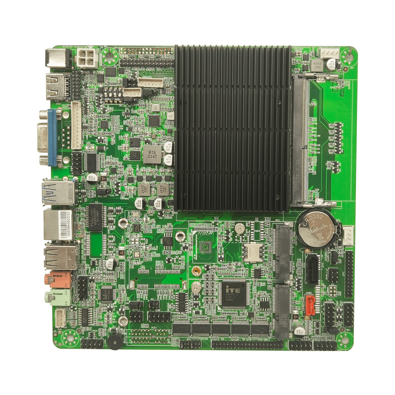 Заводская 1 lan 6 com тонкая материнская плата itx J4125 поддерживает Память DDR4 J4125 тонкая материнская плата itx