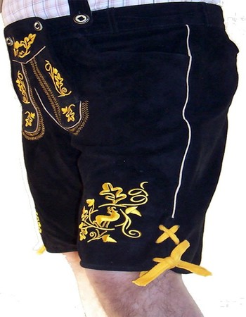 customize OEM bavarian Lederhosen short Trachten Oktoberfest Loden Suede women unisex real genuine leather embossing