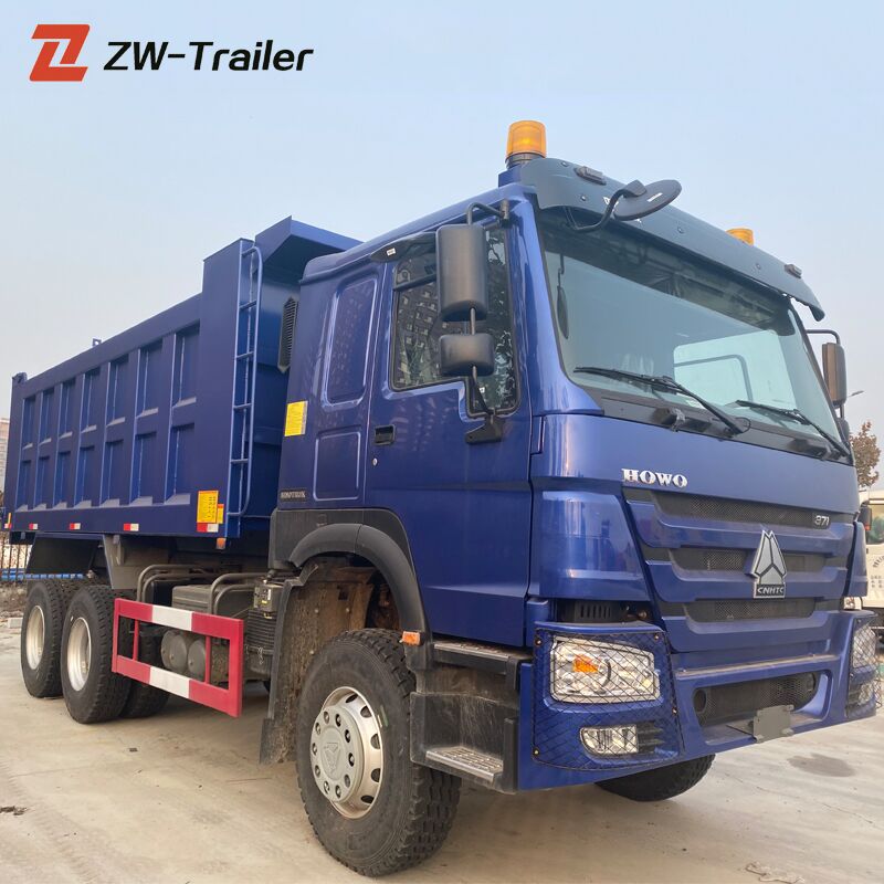 Сверхмощный Новый Sinotruck HOWO 371hp 6x4 10 колесо 30T 40Ton синий б/у самосвал для продажи
