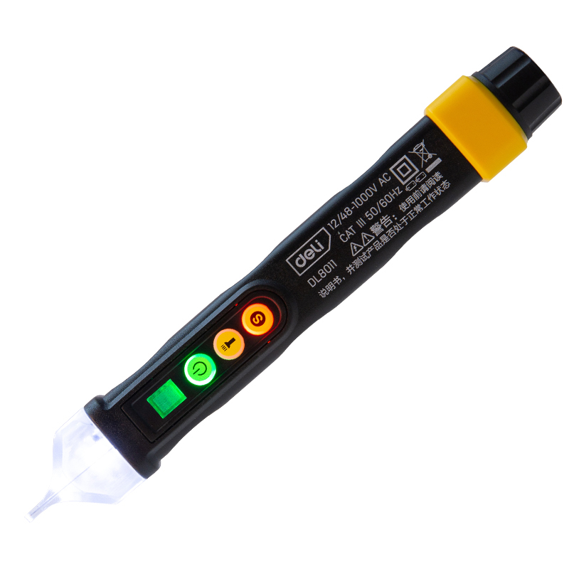 12v/48v-1000v Non-contact test pencil 48g Plastic + metal material for daily inspection construction industry home measureme