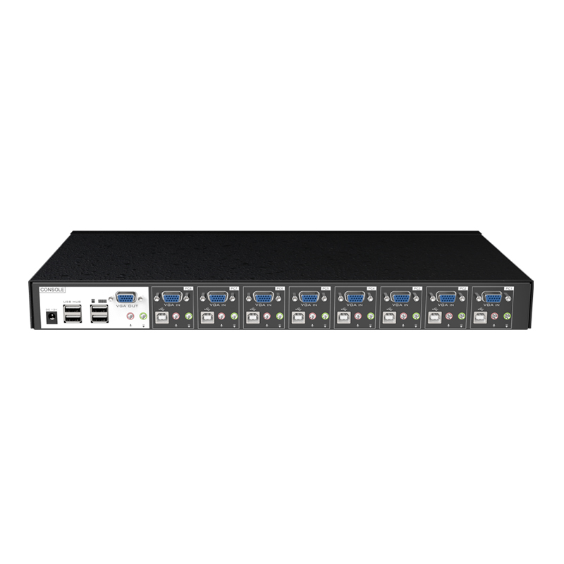 MT-ViKI MT-0801VK 350 Гц 8 портов Аудио Видео vga Usb Kvm переключатель с kvm-кабелем