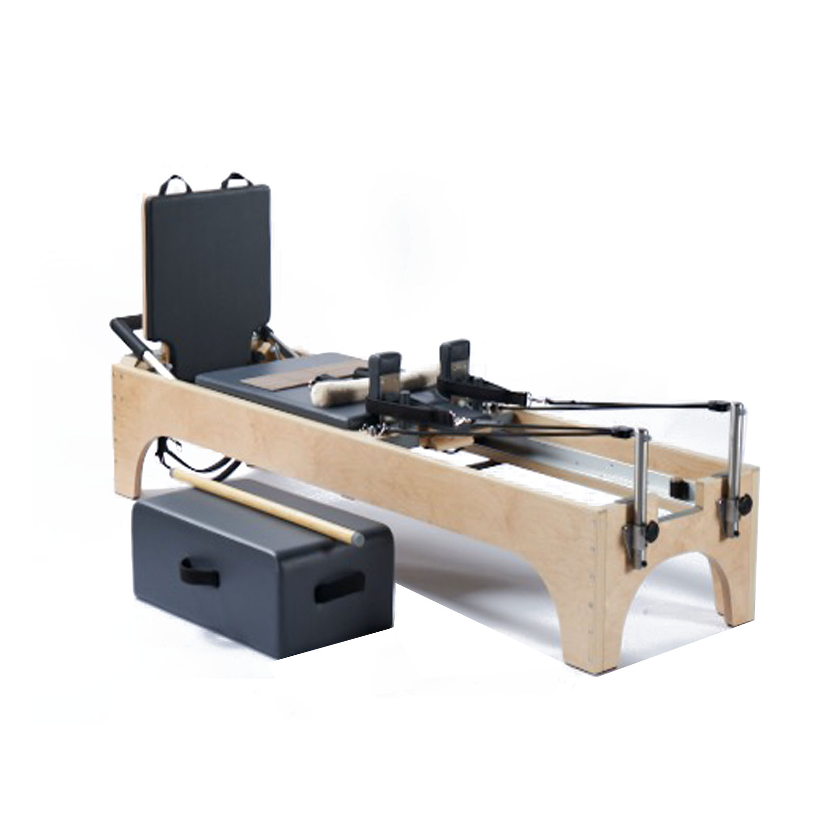 Eco friendly Pilates core training bed Pilates imported beech wood flat bed Pilates reformer equipment