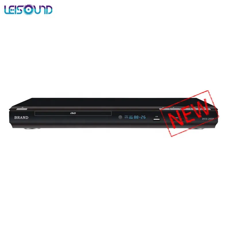 LEISOUND Remote control portable MTK/sunplus solution H D M I DVD Player Karaoke Player with sanyo lens