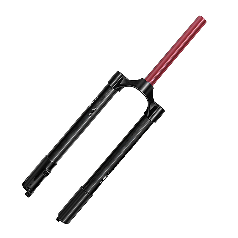 Ultra-Light Carbon Fiber 26-inch High Rigidity Bicycle Fork Bicycle Suspension Fork Outdoor Off-road Riding on the Road