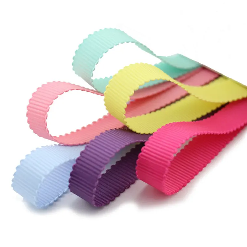 Manufacturer 100% polyester 9mm solid color rayon petersham hat grosgrain ribbon for garments dress