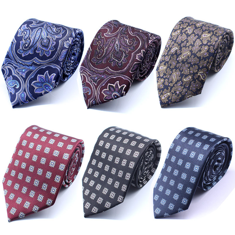 Mens Classic Woven Party 8cm 100 Silk Casual Ties For Men