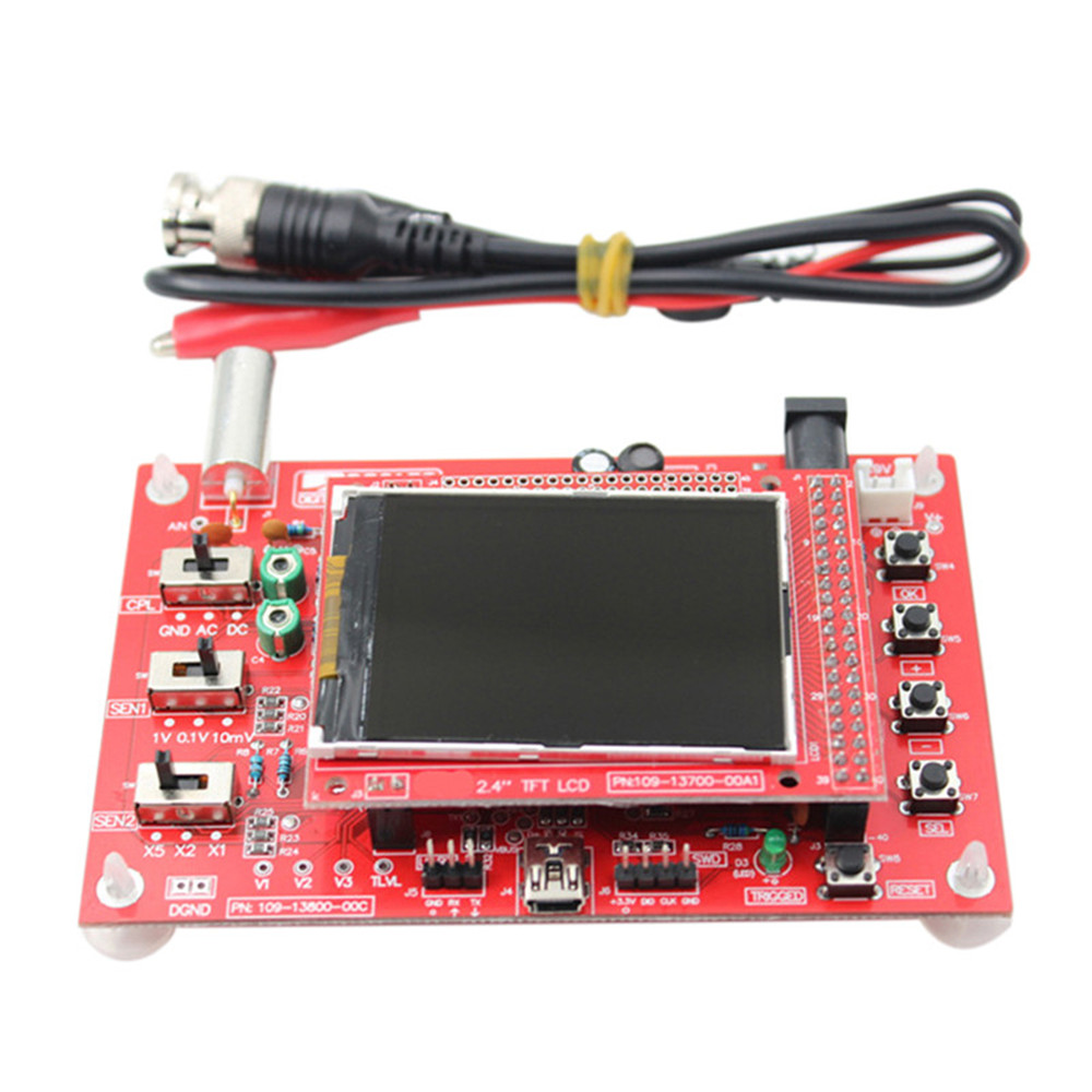 Digital Oscilloscope DIY Open Source Handheld Mini Oscillograph Shell Making Kit Accessories DSO138