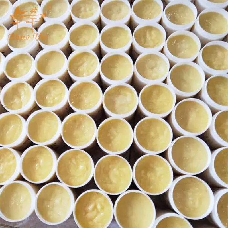 Organic Fresh Royal Jelly High Quality Food Grade Honey Royal Jelly Factory Supply Ginseng Royal Jelly with Free Sample