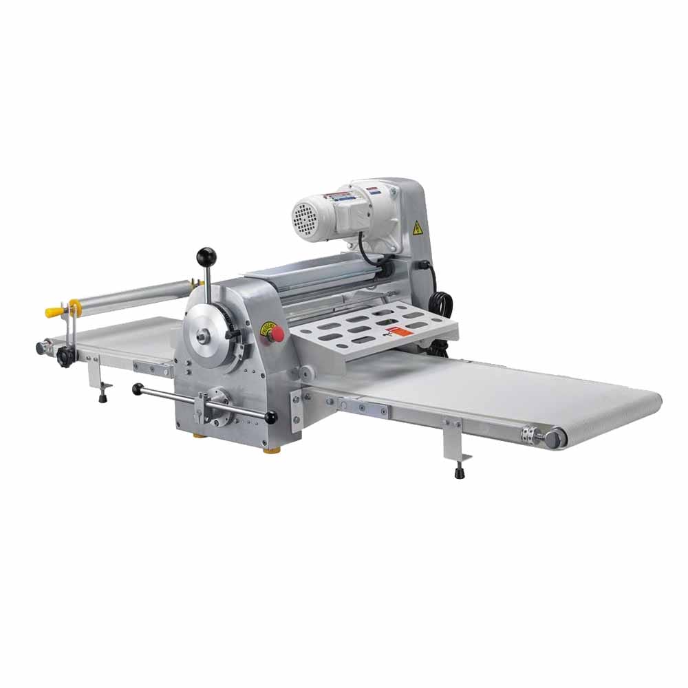 Baking Machine Manufacturer Tabletop Dough Roller Croissant Bread Dough Roller Pizza Base Dough Roller
