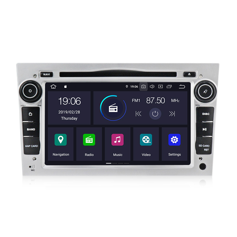 Автомобильный DVD-плеер Mekede на Android 9,0, медиа, GPS-навигация для Opel Zafira B Vectra C D Antara Astra H G, комбо с BT-радио