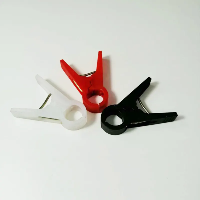 Plastic tomato grafting clips greenhouse tomato plastic clip Supplier