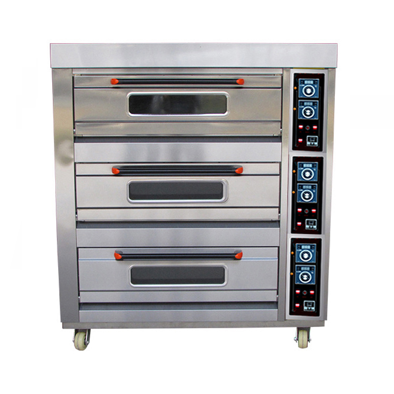 High Performance Electric Deck Oven for Bakery Baking New Condition Cabinet Oven With PLC Components For Pizza