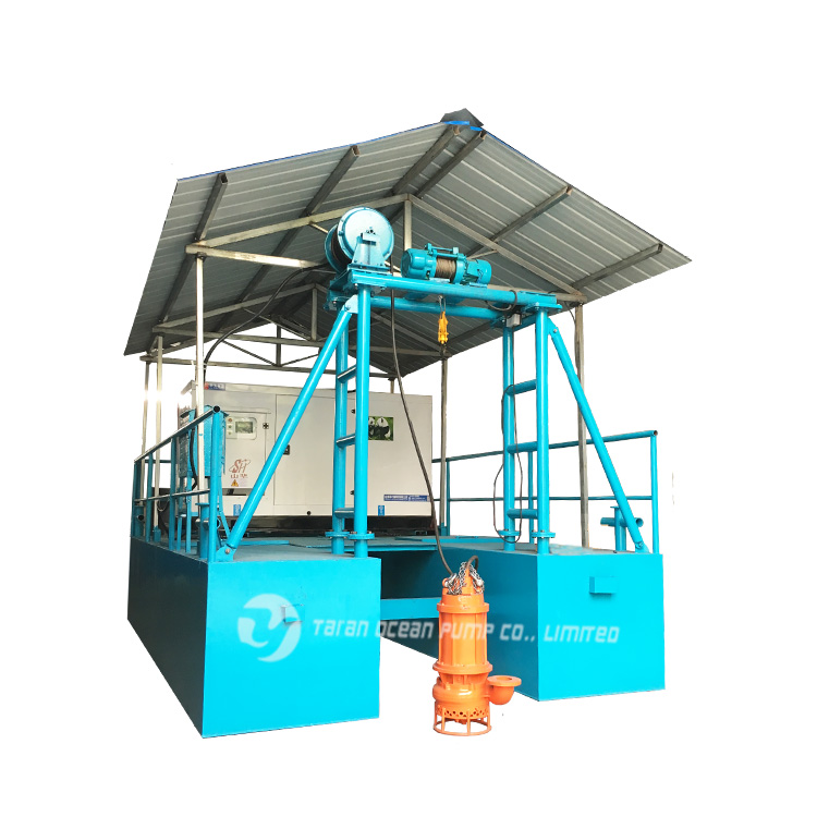 Water Jetting Slurry Use Submersible Sand Pump Dredger