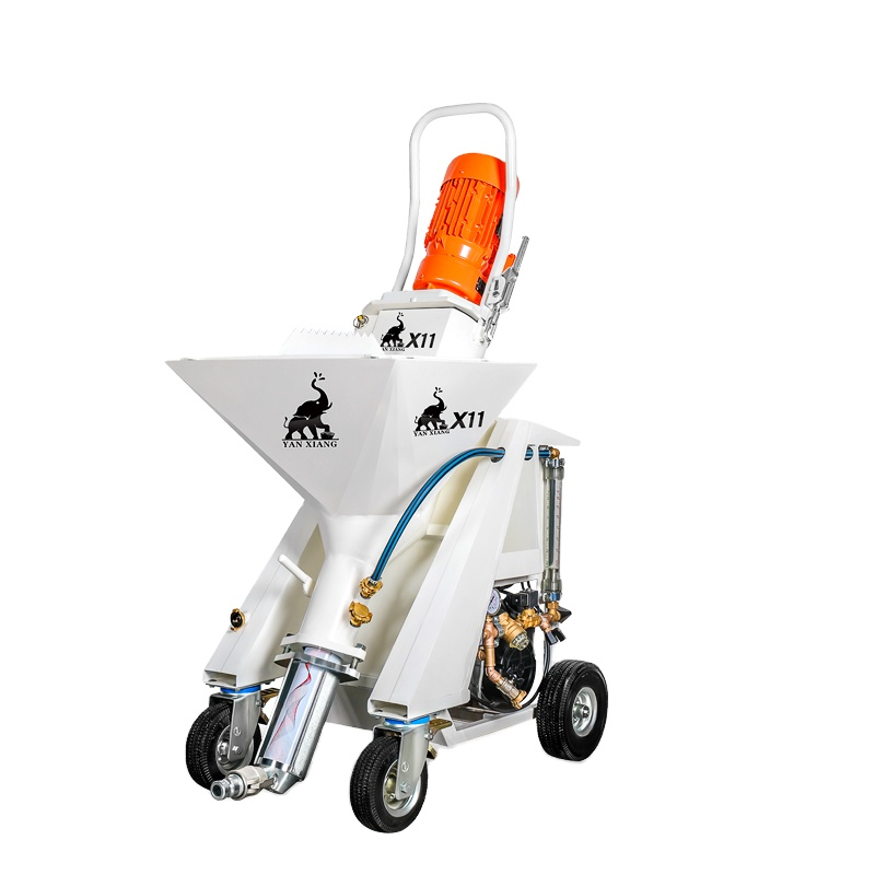 X11 small wall plaster smoothing machine automatic/mortar spray machines plaster