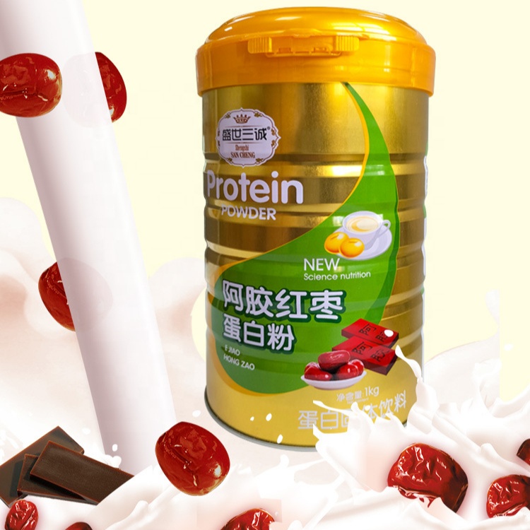 Donkey Skin Middle-aged Oatmeal Soybean Normal Temperature Protein Powder Red Date Protein Powder Children Adult Albumen Powder