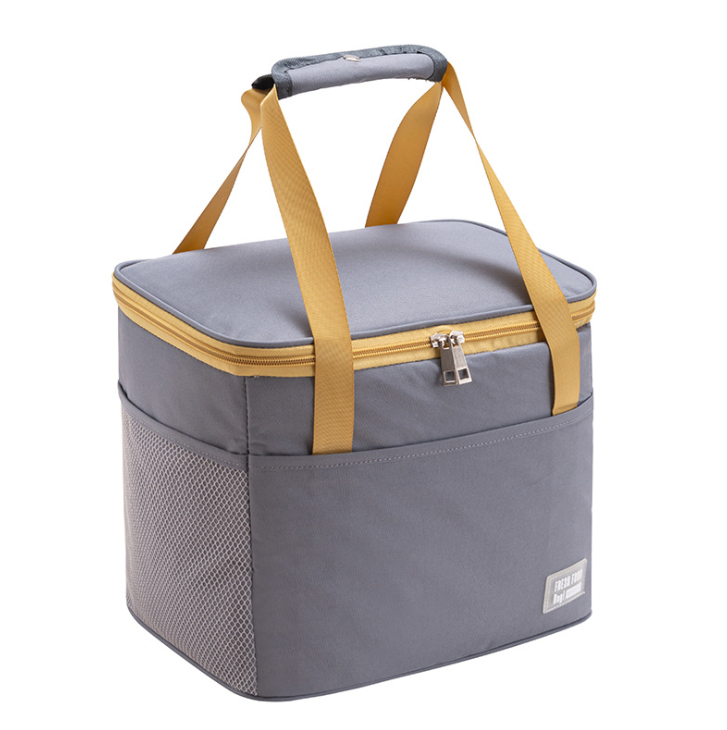 Portable OEM Eco-friendly Insulated Food Bag Customized Durable Oxford Fabric Lunch Cooler Bag