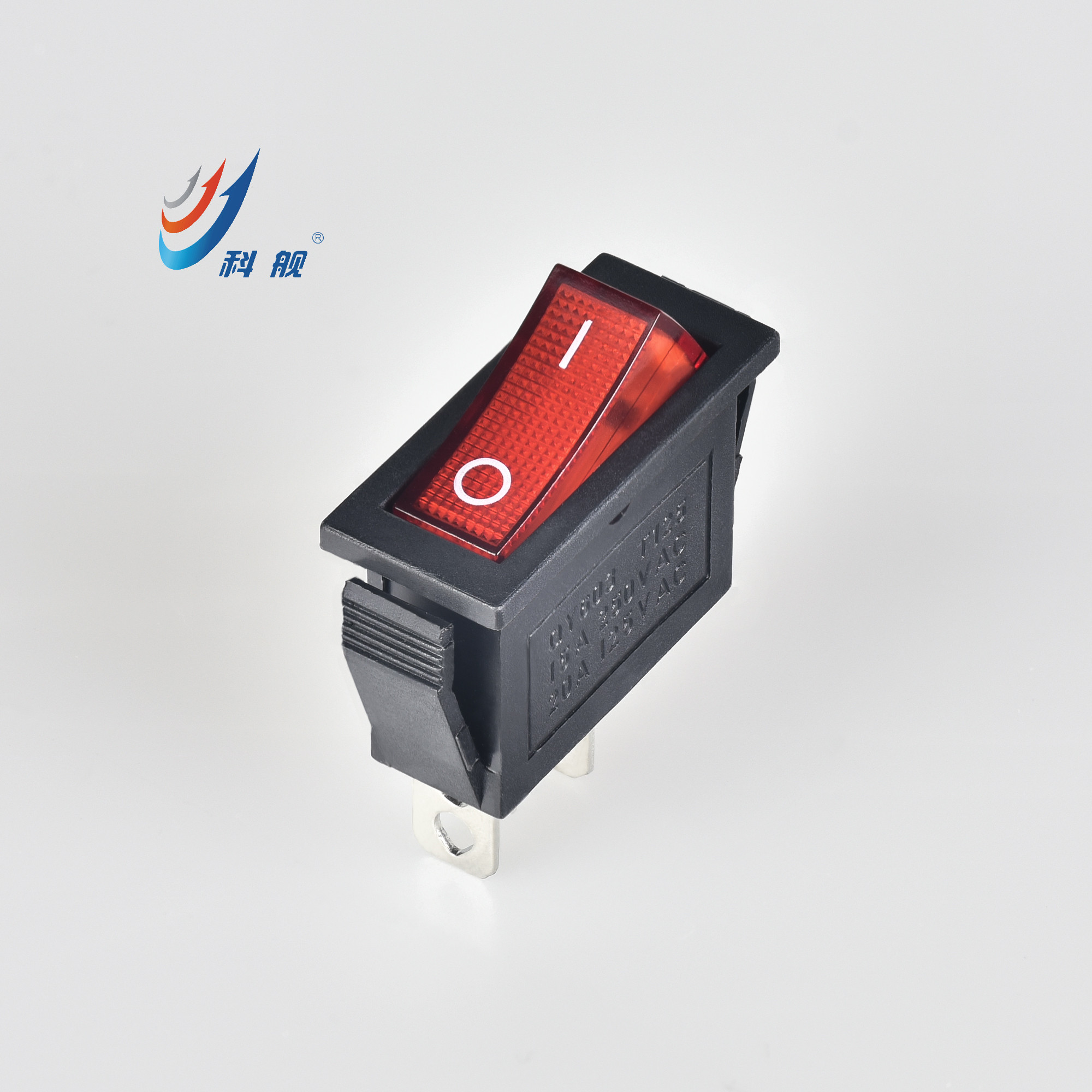 KCD3 клавишный переключатель с включением 10A 16A