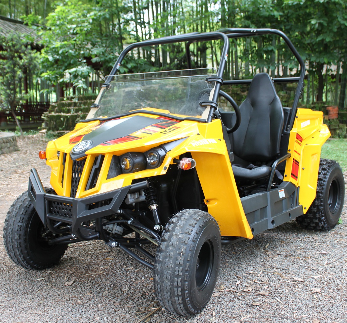 Желтый 2 WD 150cc UTV для детей и подростков в возрасте от