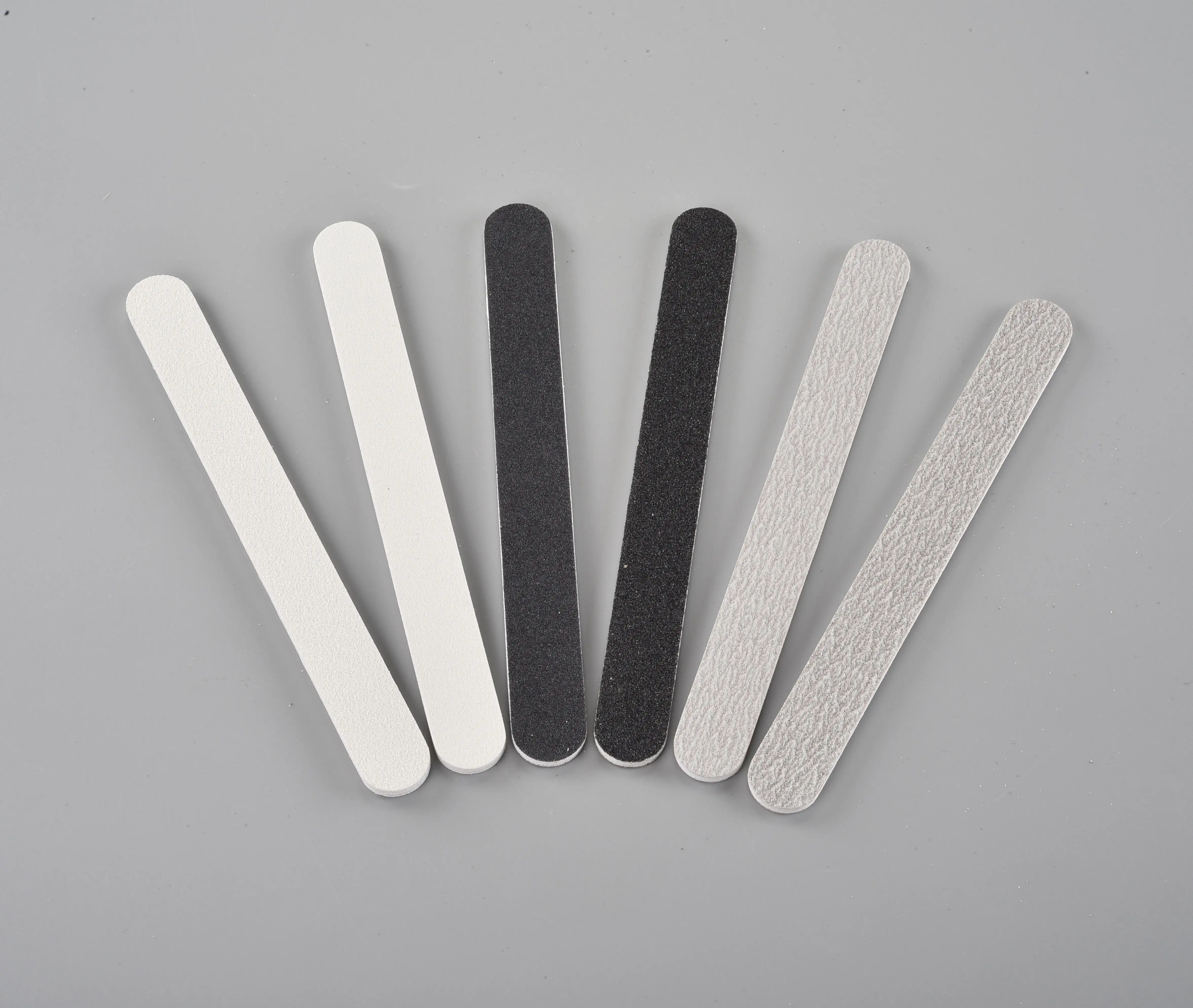 Wholesale Manicure OEM High Quality Plastic Nail File Grit 80/80 80/100 100/100 Durable Nail Files