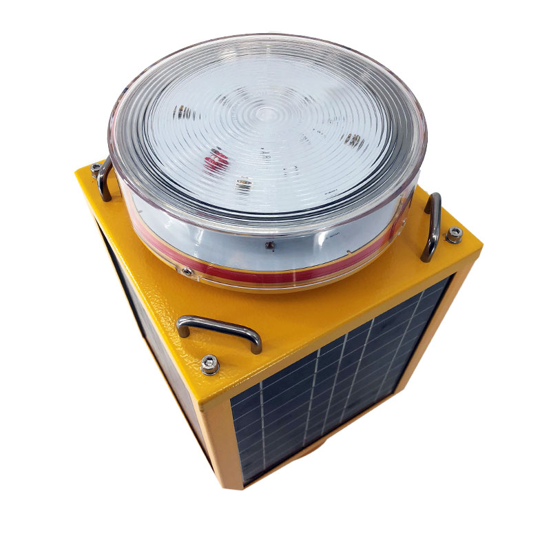 Building, Airport 30cd red steady burning Low intensity type B warning lights solar power