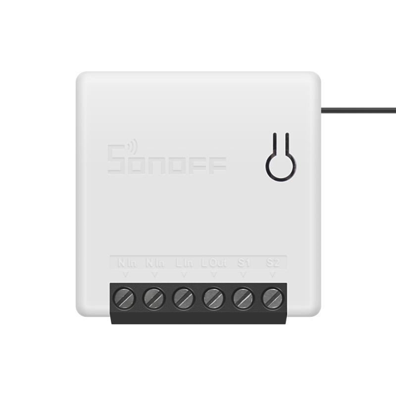 Умный двухсторонний пульт дистанционного управления SONOFF Mini, Wi-Fi переключатели, беспроводной релейный модуль, работает с Alexa Google Home