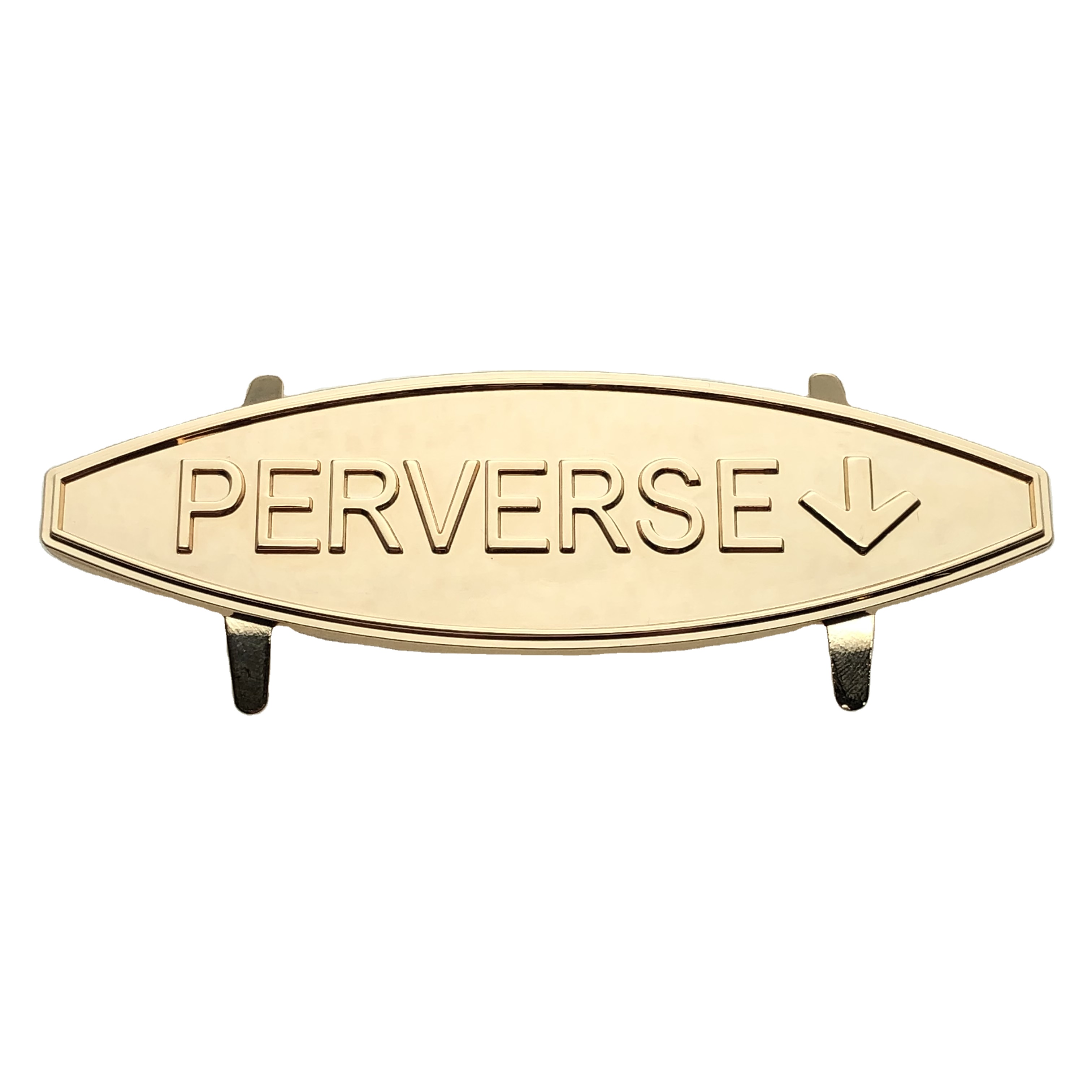 High quality silver custom engraved name handbag accessories metal logo plates label tag