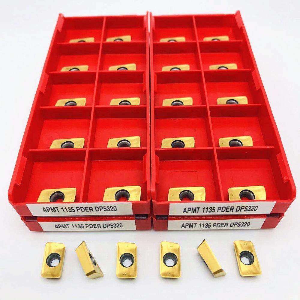 Duracarb APMT1135 PDER DP5320, карбидные вставки, фрезерные APMT,cnc вставки APMT1135 PDER DP5320