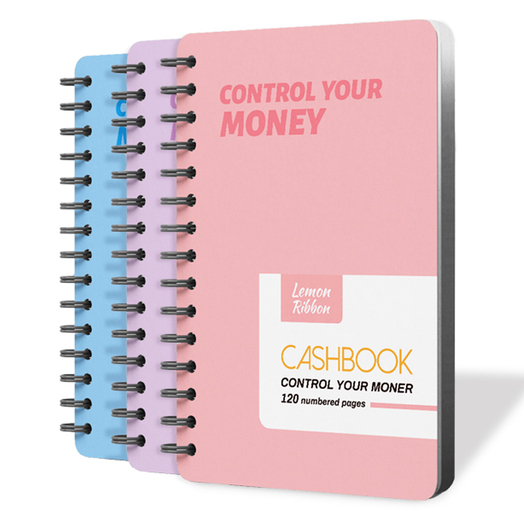 2022 Unique Design Custom Notebook Journal Spiral Hardcover Monthly Refillable Travel Coil Daily Pad Notepads Executive Planner